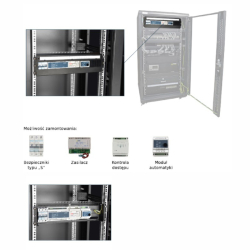 ARADIN1 - Panel distrib�cie nap�tia 24xS pre Rackov� skrinky