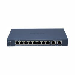 Hikvision DS-3E1310HP-EI(B) - 6+2+2 portov� PoE switch 10/100/1000 Mbps (RJ45) mana�ovate�n�
