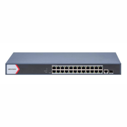 Hikvision DS-3E1526P-EI/M - 24+1+1 portov� PoE switch, RJ45