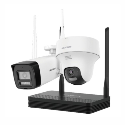 Hikvision DS-J142I/NKS424W02H - WiFi 4MP IP kamerov set