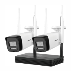 Hikvision DS-J142I/NKS424W0H - WiFi 4MP IP kamerov set