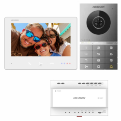 DS-KIS706EY - 2-vodi�ov� sada videovr�tnika s k�dovou kl�vesnicou a WiFi modulom