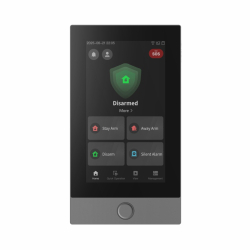 Hikvision DS-PK670MDWNP/Black - Zbernicov� dotykov� kl�vesnica AX HYBRID Pro, ��ta�ka kariet, �ierna