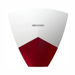 Hikvision DS-PS102X(O-STD)RED - Dr�tov� vonkaj�ia sir�na AX HYBRID Pro - �erven� blika�