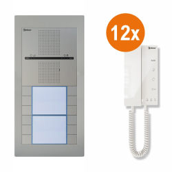 SUPRA - SET12/Tel - Audio set Golmar SUPRA G2+ pre 12 ��astn�kov, audio telef�n