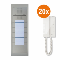 SUPRA - SET20/Tel - Audio set Golmar SUPRA G2+ pre 20 ��astn�kov, audio telef�n