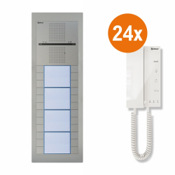 SUPRA - SET24/Tel - Audio set Golmar SUPRA G2+ pre 24 ��astn�kov, audio telef�n