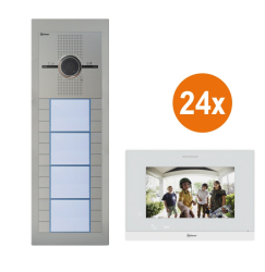 SUPRA - SET24/ART7 - Video set Golmar SUPRA G2+ pre 24 ��astn�kov, monitor ART 7LITE/G2+