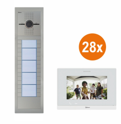 SUPRA - SET28/ART7 - Video set Golmar SUPRA G2+ pre 28 ��astn�kov, monitor ART 7LITE/G2+