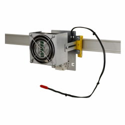 RAWDIN - Ventil�tor s termostatom na DIN li�tu