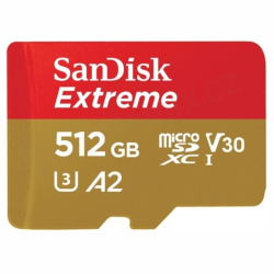 SD 512GB - SanDisk Extreme 512GB, microSD karta pam�ov� karta