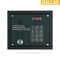 CP2503T (DALLAS) - Vchodov tablo s dotykovou plochou pre DALLAS ipy, kdov klvesnica