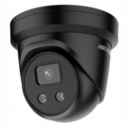 Hikvision DS-2CD2386G2-IU (2.8mm)(C)(BLACK) - 8 MP IP dome kamera tmav, mikrofn, AcuSense